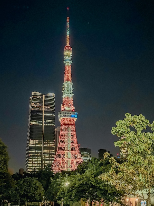 東京鐵塔拍照景點
