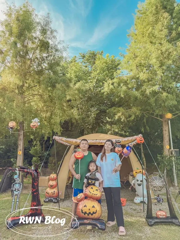 【親子露營區】 漁光中露營區｜遊戲設施｜懶人露營｜萬聖節團露｜苗栗卓蘭｜第21露