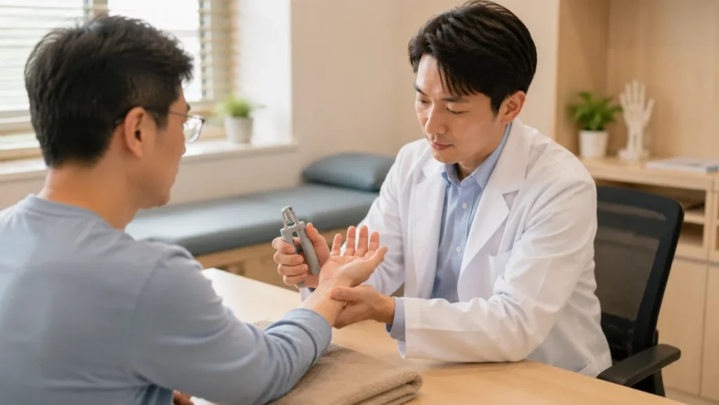 手麻看哪一科示意圖