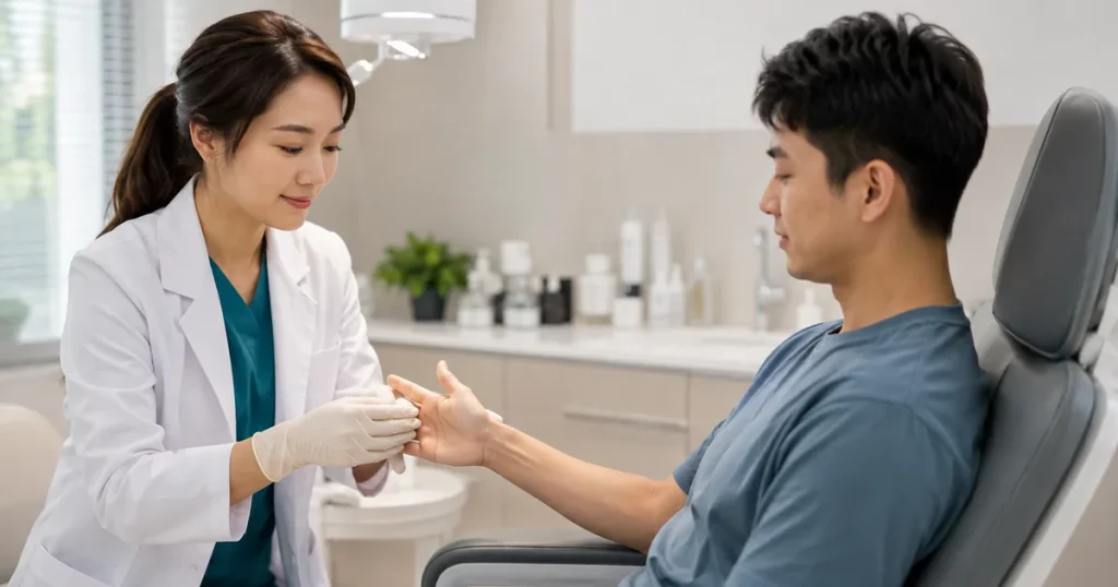 甲溝炎要看哪一科？皮膚科、外科怎麼選（凍甲化膿別自己剪）